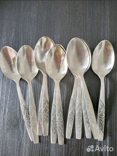 Ложки, ножи нержавейка СССР