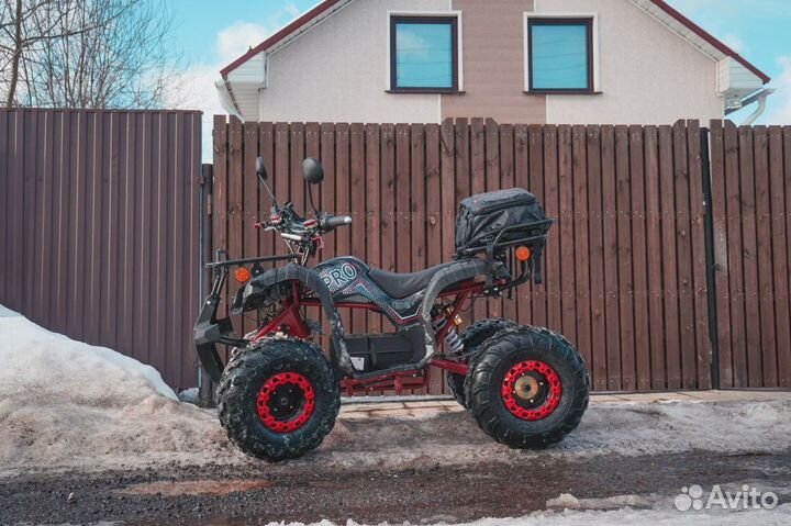 Электроквадроцикл White Siberia Sneg PRO 3000W