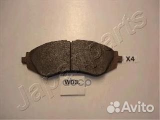 Колодки тормозные передние paw03af Japanparts