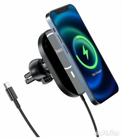 Держатель для автомобиля с беспроводной зарядкой