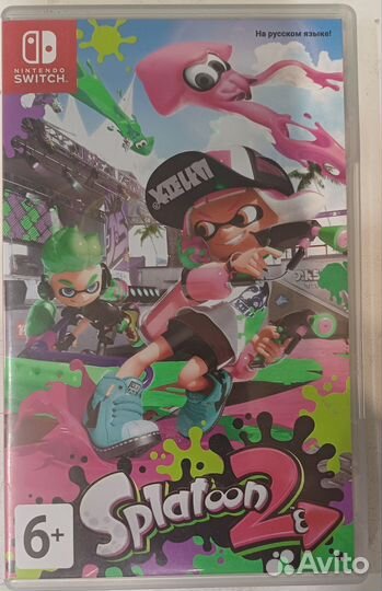 Nintendo switch splatoon 2