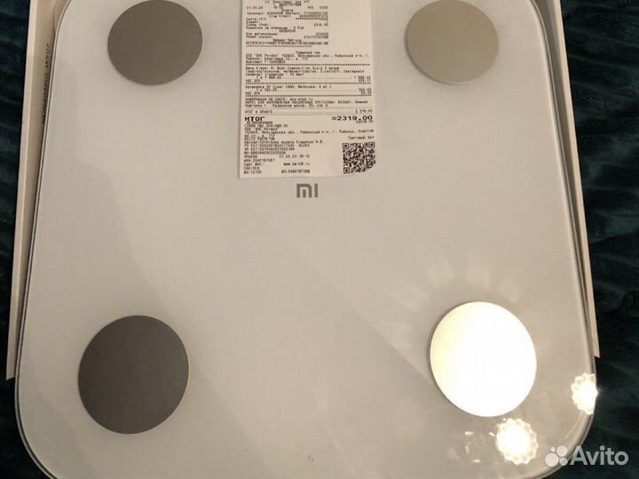 Умные весы xiaomi