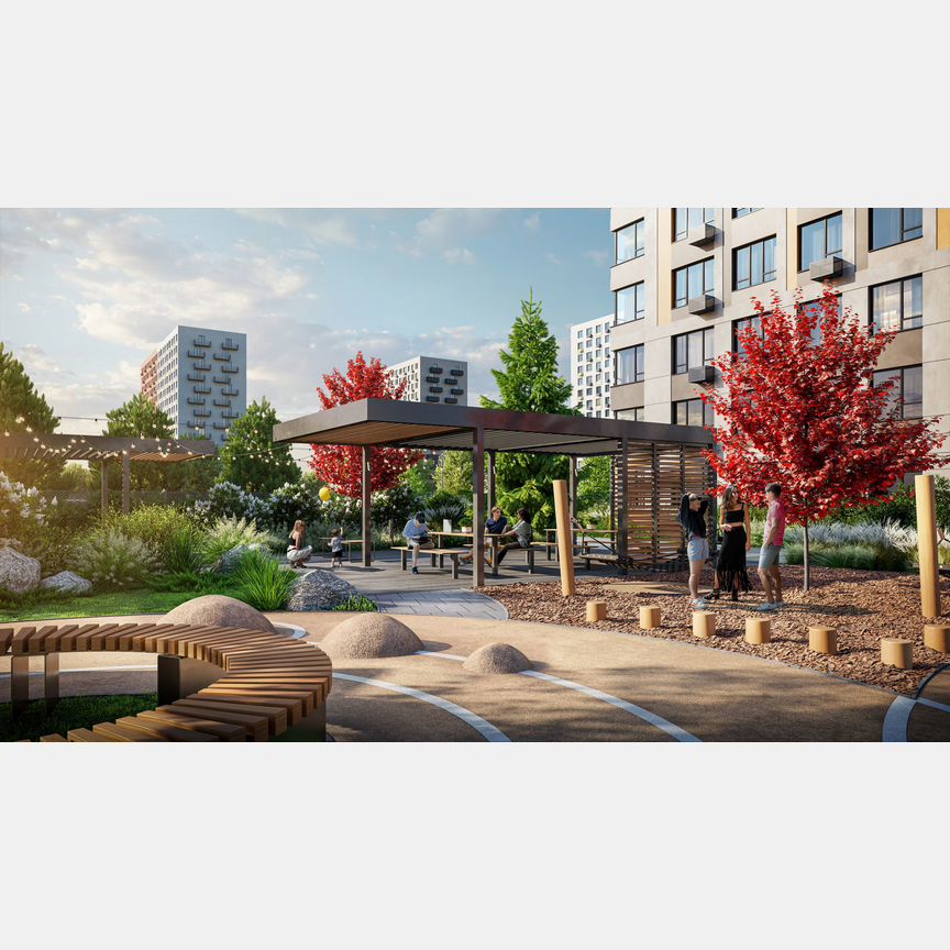 1-к. квартира, 35,6 м², 12/15 эт.