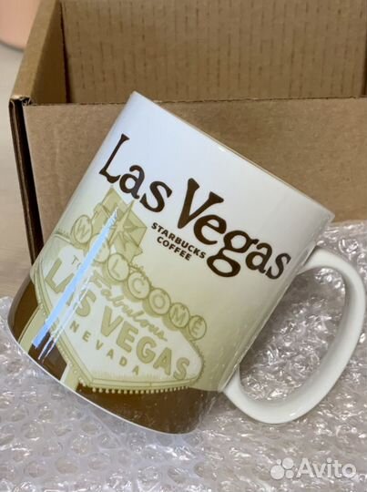 Кружка Las Vegas Starbucks большая