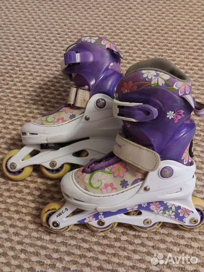 Роликовые коньки детские раздвижные
