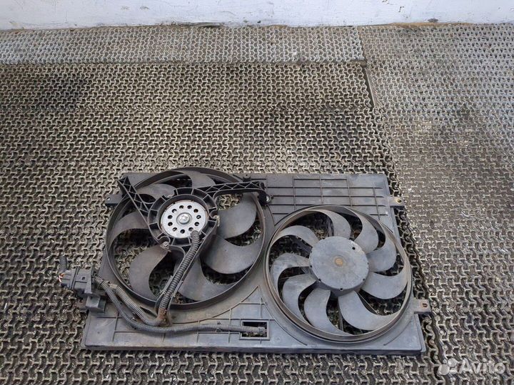 Вентилятор радиатора Skoda Fabia, 2001