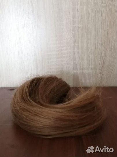 Шиньон золотисто-русый, 30 см