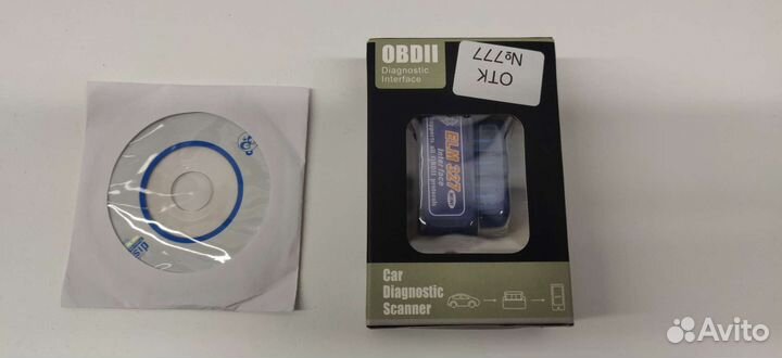 Автомобильный диагностический сканер ELM 327 V2.1