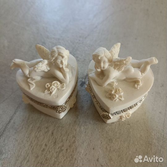 Шкатулка для украшений с ангелом