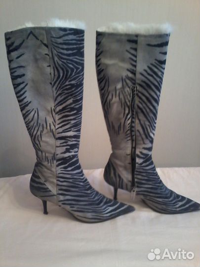 Сапоги зимние женские Италия