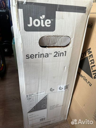 Детские качели шезлонг Joie Serina 2в1
