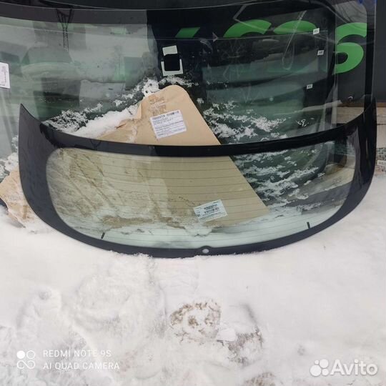Заднее стекло на Kia rio 3 (хетчбек)