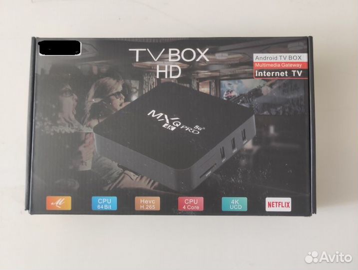 Тв приставка на Андроид TV BOX Pro 4K 1/8