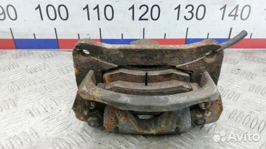 Суппорт тормозной задний левый mitsubishi pajero 4