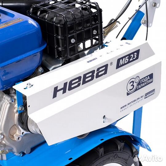 Мотоблок Нева мб23-ZS Zongshen GB270