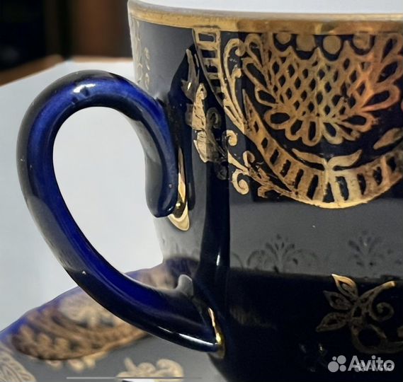 Чайная пара лфз «Кружево», «Ночь»