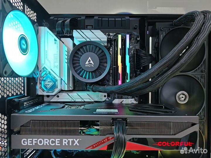 Мощный игровой компьютер i7 13700KF + RTX4070Ti 12