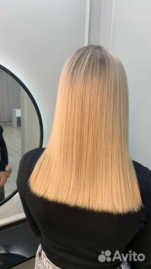 Кератиновое выпрямление волос/Ботокс/Нанопластика