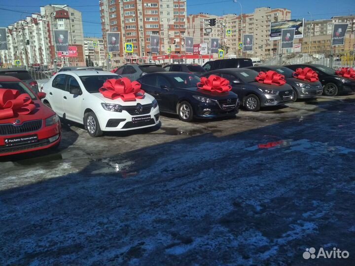 Большой бант на машину