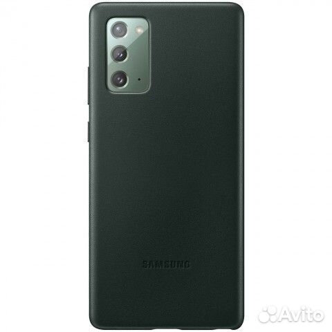 Оригинал Кожаные Чехлы к Samsung Note 20 (2 цвета)
