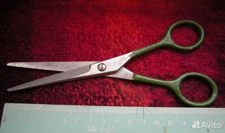 Ножницы 1983г, зажим медицинский, пинцеты
