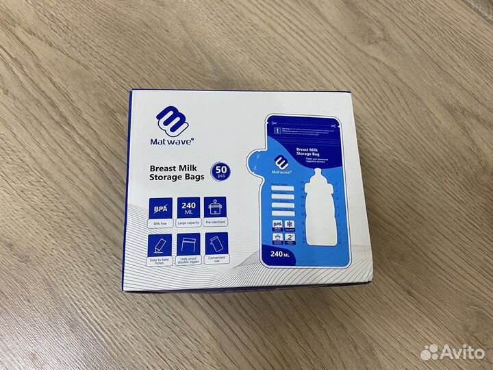 Пакеты для хранения грудного молока Matwave, 50 шт