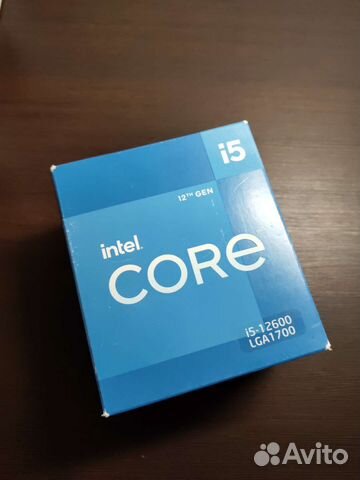 Процессор Intel Core i5-12600 box на гарантии
