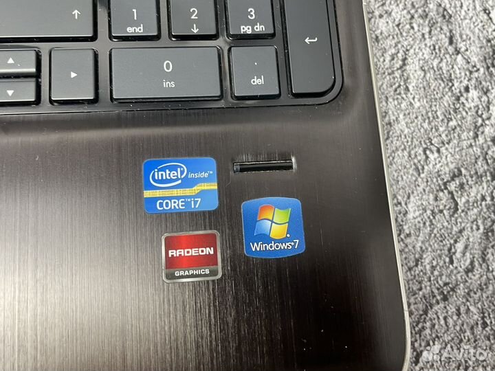 Мощный ноутбук HP core i7 8ядер, 8 озу