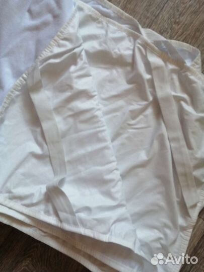 Наматрасник защитный белый Мерцана 120*200*25