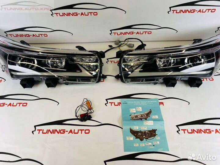 Фары Toyota Corolla 180 Lexus style Z1438