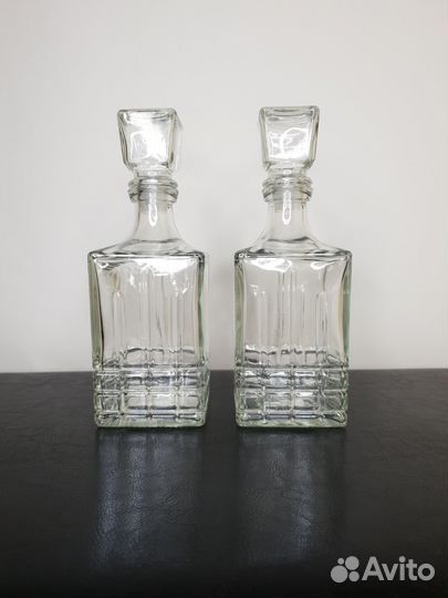 Штофы и графины стекло