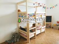 Манеж для двухъярусной кровати на первый этаж