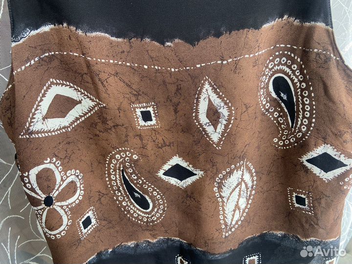Оригинальный редкий топ в стиле бохо, хиппи