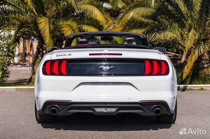 Аренда кабриолета, прокат авто Ford Mustang Shelby