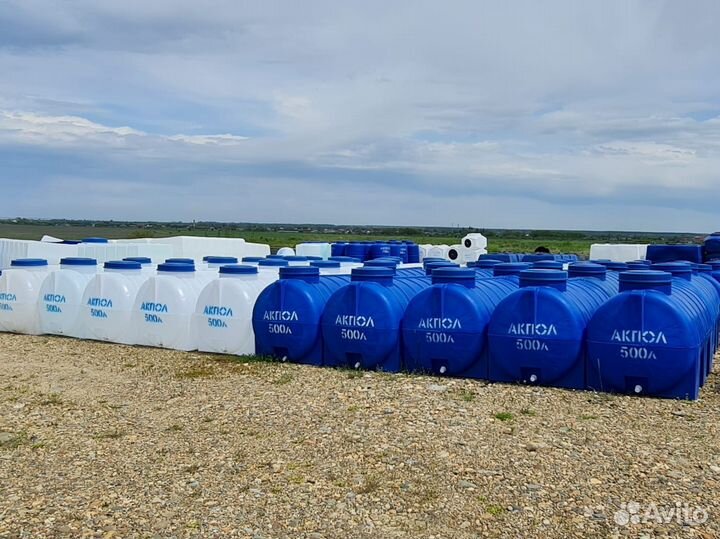 Емкость для воды / бочка пластиковая / бак