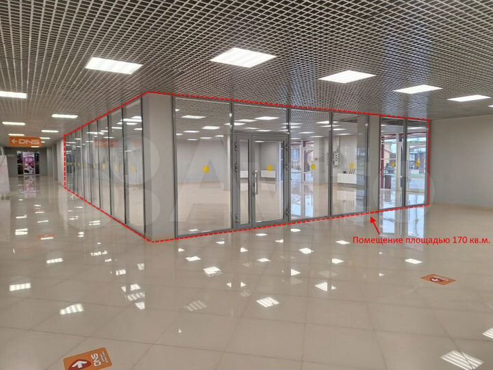 Торговые помещения, 52-170 м²