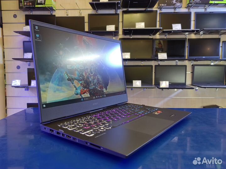 Игровой omen 16 Ryzen 7 RX6600M 8GB