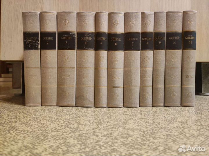 Собрание сочинений Гëте на немецком