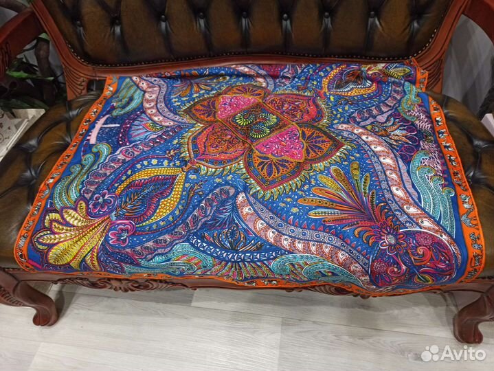 Платок hermes шелк италия