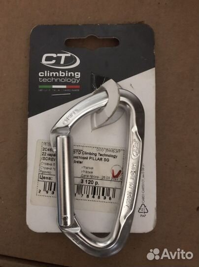 Карабин для альпинизма новый