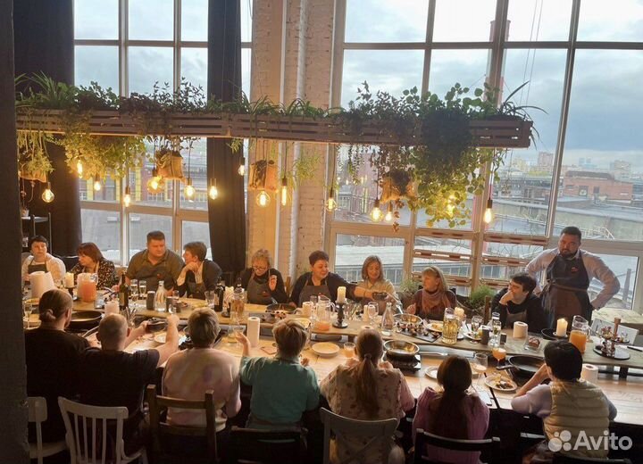 День рождения в кулинарной студии