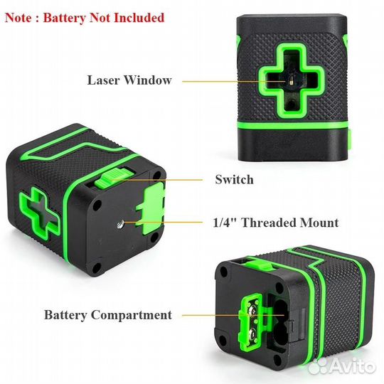 Лазерный уровень зеленый луч