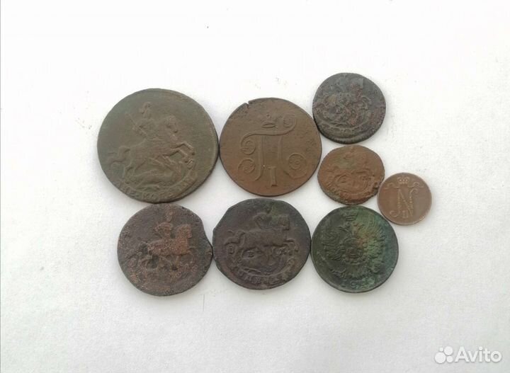 Медные монеты Российской империи