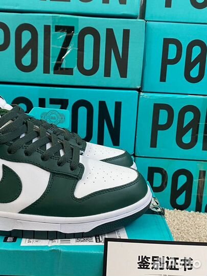 Nike Dunk Low Retro Varsity Green Зеленые Оригинал