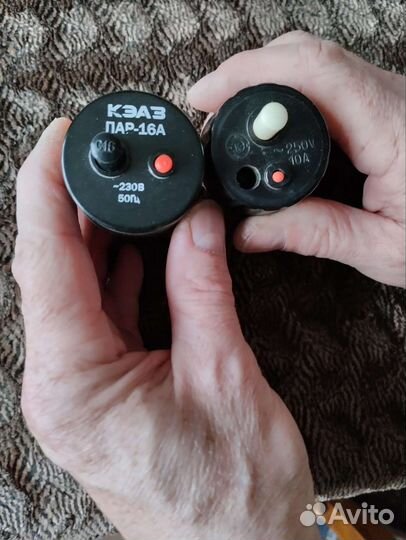 Пробки электрические, автомат, 2 шт