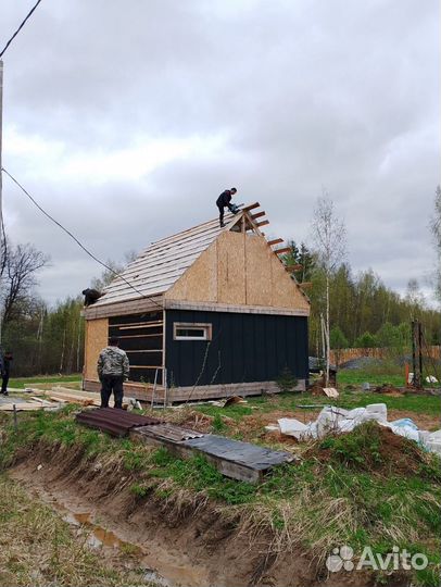 Крыша кровельные работы