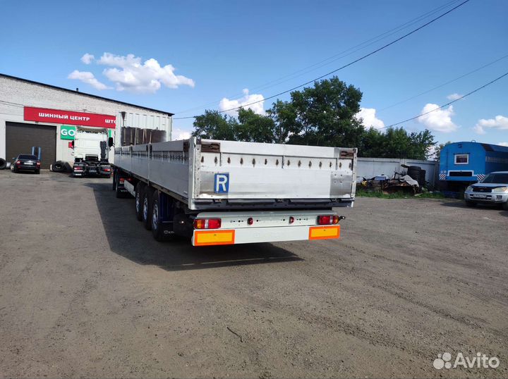 Полуприцеп бортовой Krone SDP27, 2006