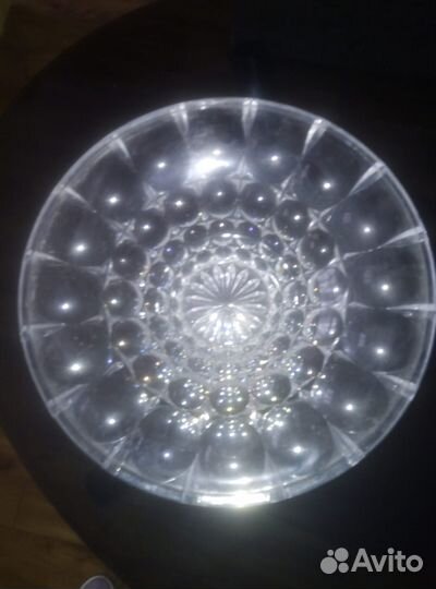 Хрустальная ваза чехия