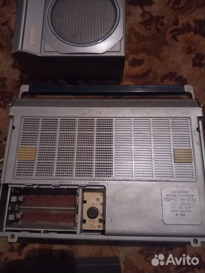 Магнитофон :Парус М-213С