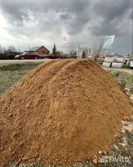 Песок строительный, гравий, щебень,отсев, пгс